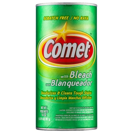 What are the effects of eating Comet cleanser?