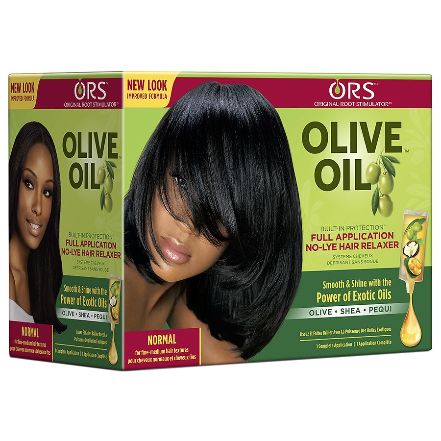 Ors Built In Protection No Lye Hair Relaxer System Normal Walgreens