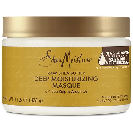 Image result for SheaMoisture Raw Shea Butter Deep Treatment Hair Masque - 6 fl oz jar