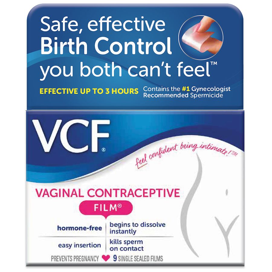 Vcf Dissolving Vaginal Contraceptive Films Walgreens