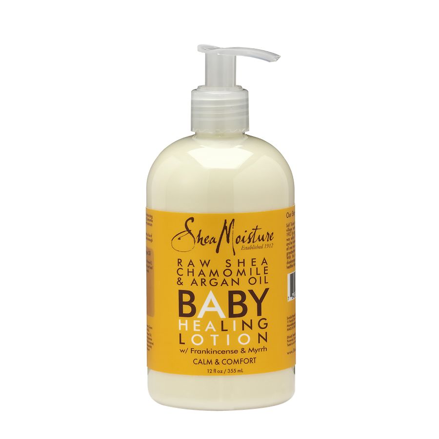 shea moisture raw shea chamomile & argan oil baby healing lotion