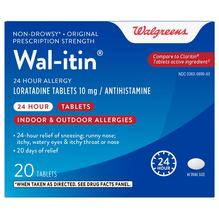 claritin d 24 hour walgreens