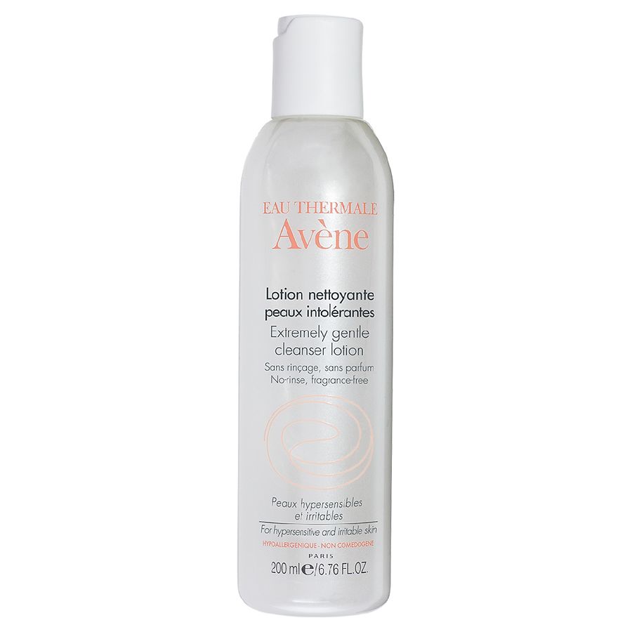 Avene Extremely Gentle Cleanser Lotion, No-Rinse Face Wash, Fragrance, Soap Free