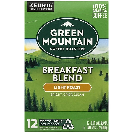 Green Mountain Coffee Ground Coffee K Cups Walgreens