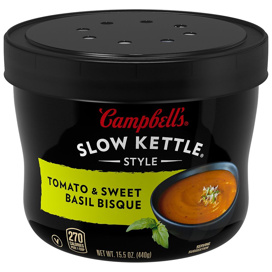 Campbell's Style Tomato & Sweet Basil Bisque