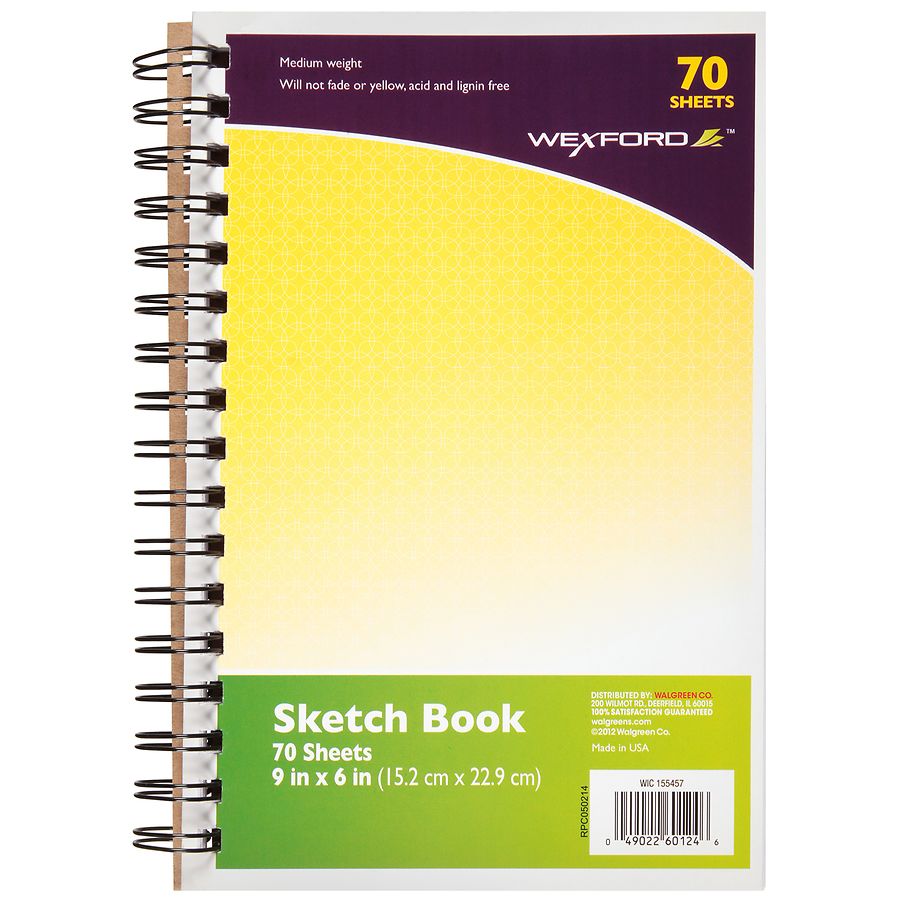 Wexford Medium Weight Sketch Book | Walgreens