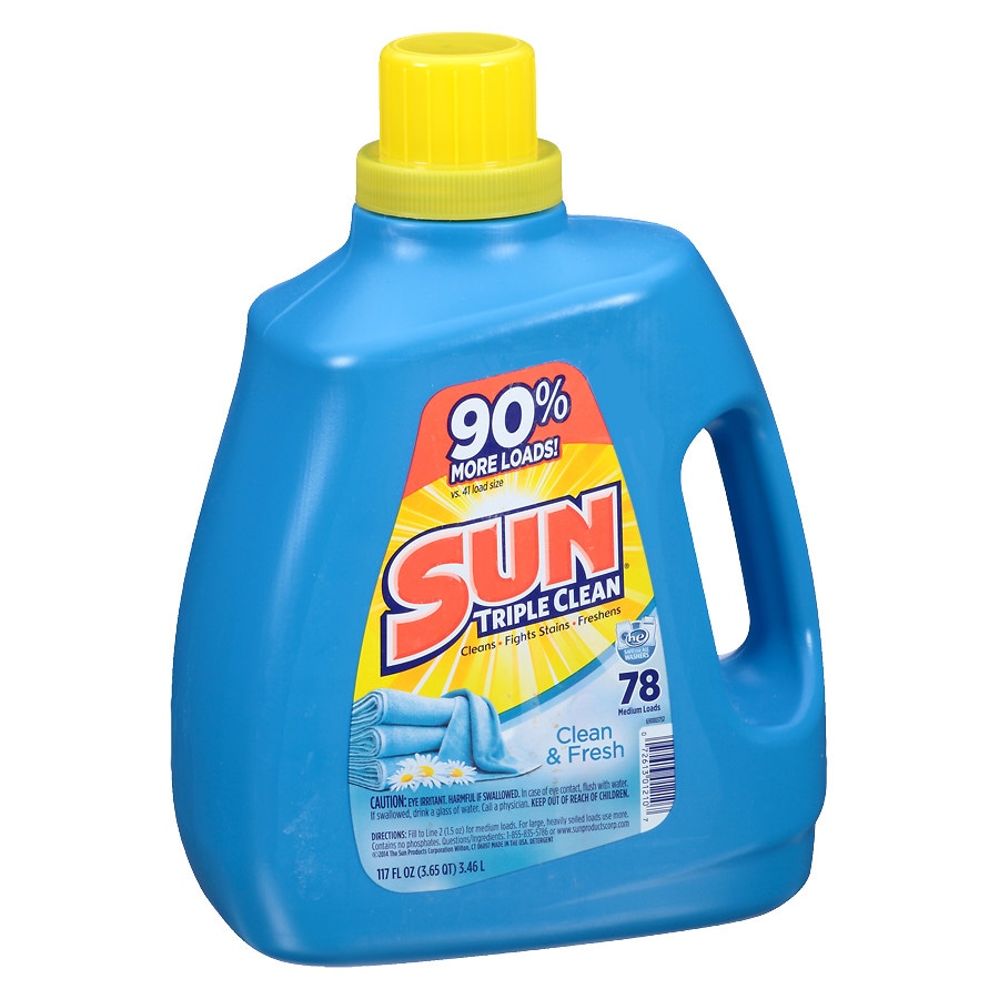 sun liquid detergent