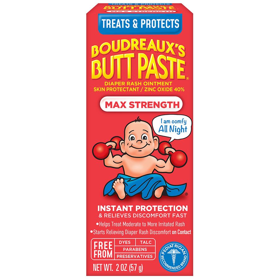 Boudreaux S Butt Paste Diaper Rash Ointment Walgreens