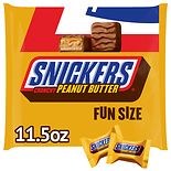 Snickers Fun Size Candy Bars Peanut Butter