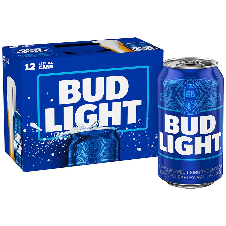 Bud Light Platium Beer Blue Logo Refrigerator Magnet