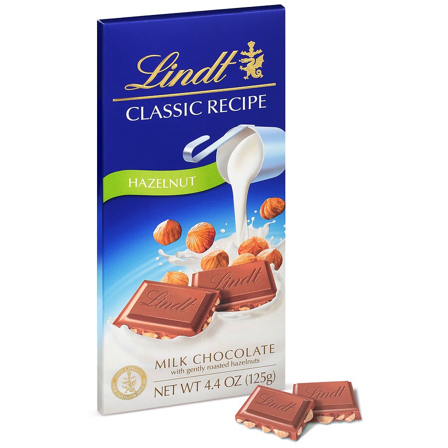 Lindt Classic Recipe Candy Bar Hazelnut Walgreens 0476