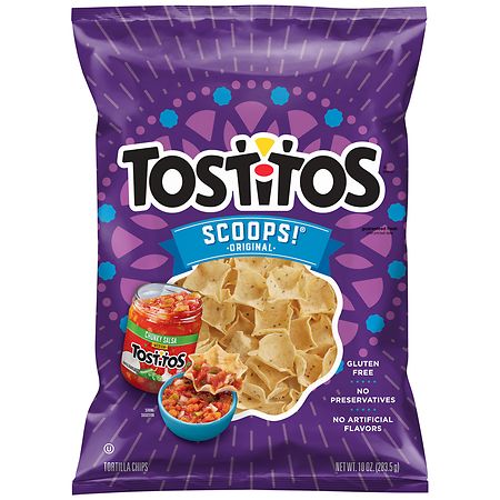 Tostitos Scoops! 100% White Corn Tortilla Chips