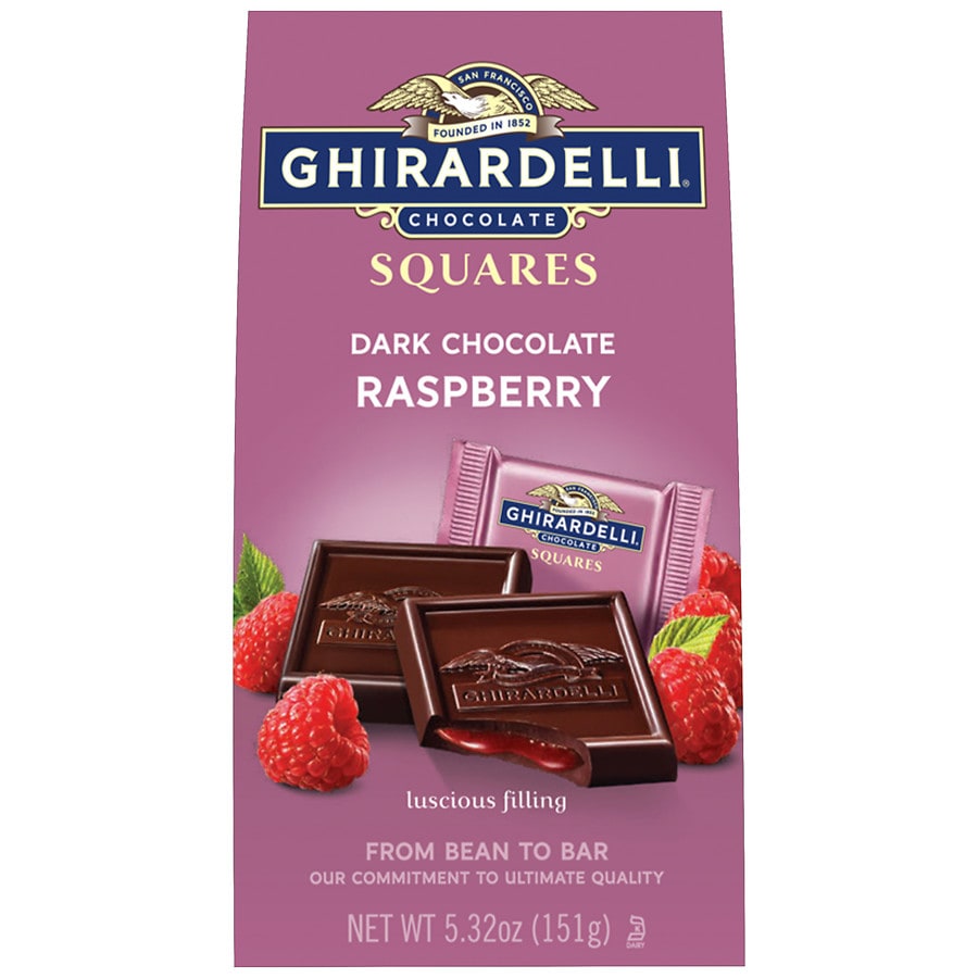 Ghirardelli Chocolate Squares Dark Raspberry