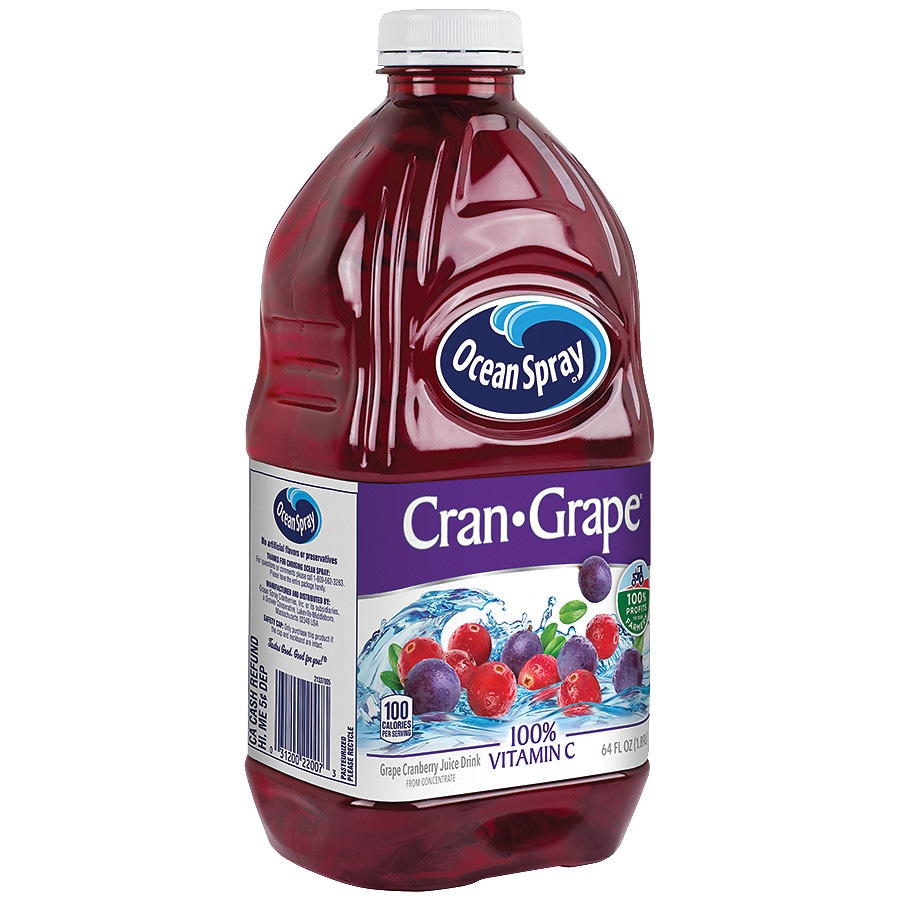  Ocean Spray Cran-Grape Juice Drink 