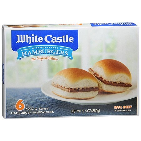 White Castle Microwaveable Hamburgers