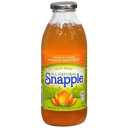 Snapple Juice Drink Mango Madness