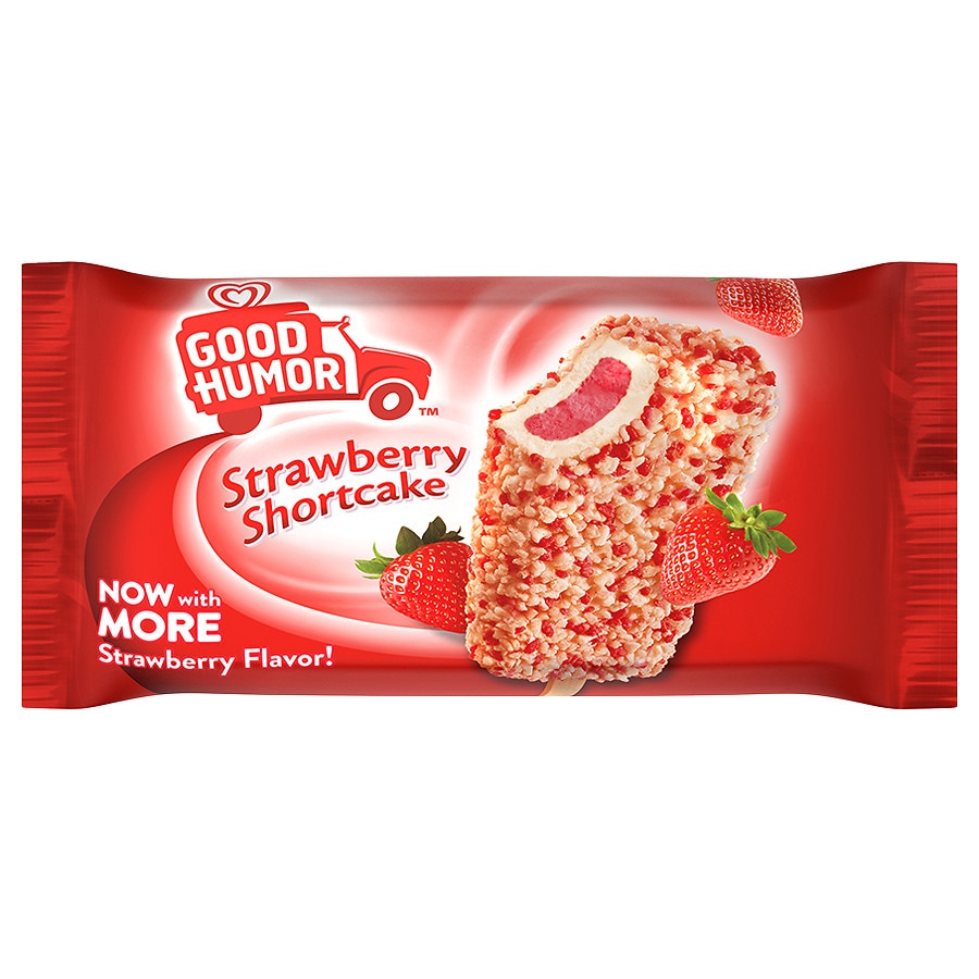 Good Humor Ice Cream Bar Strawberry Shortcake | Walgreens