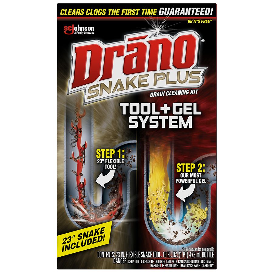 drano snake plus toilet