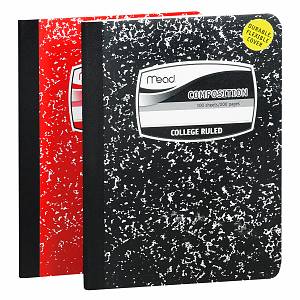 Mead Composition Notebook College Ruled Assorted Colors
