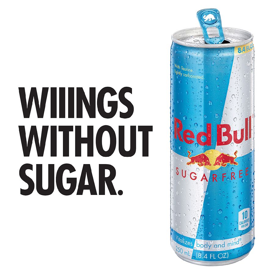 Red Bull Energy Drink Sugar Free Original Walgreens