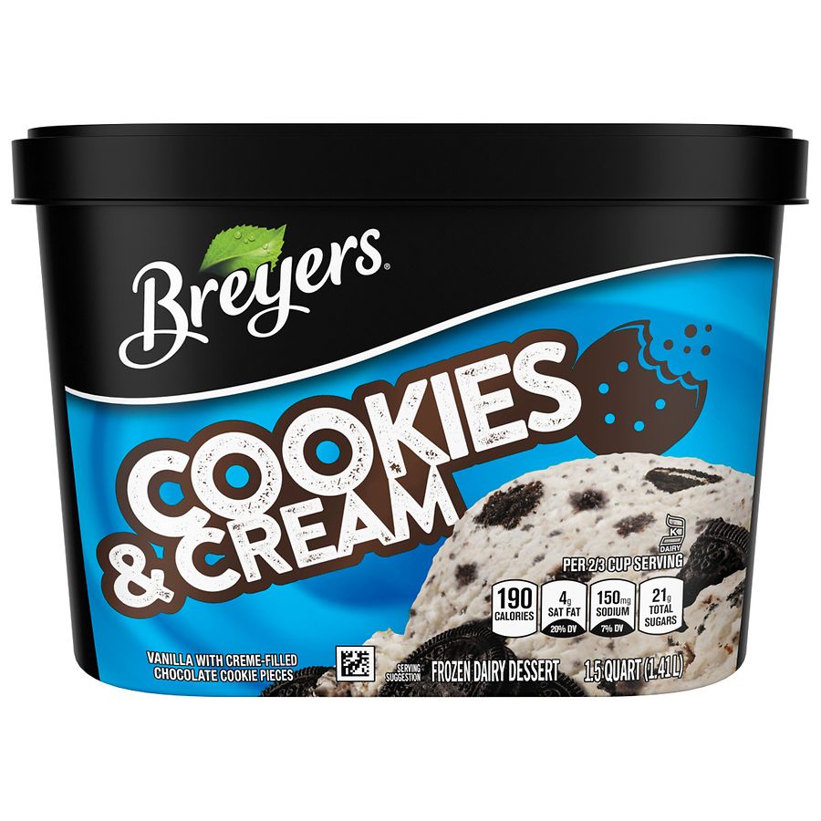 Breyers Blasts Ice Cream Oreo Cookies & Cream