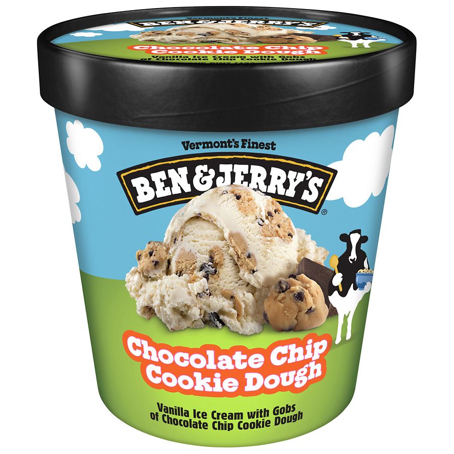 Ben Jerry S Ice Cream Chocolate Chip Cookie Dough Walgreens