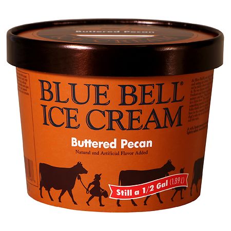 blue bell ice cream butter pecan