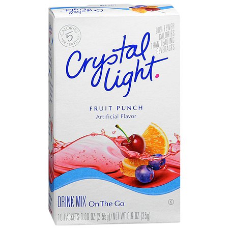 Crystal Light Drink Mix on the Go Packets