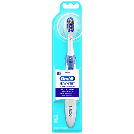 Oral-B 3D White Battery Toothbrush - 1 ea