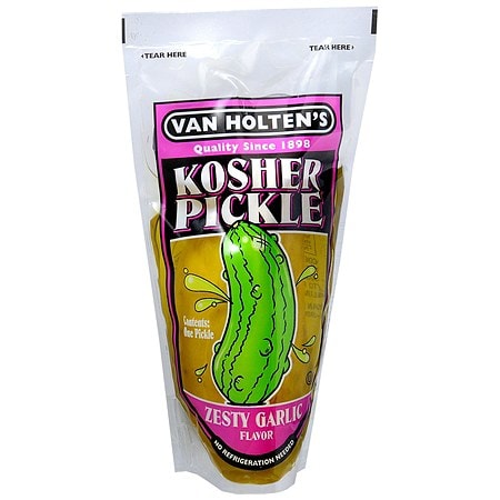 UPC 038200000070 product image for Van Holten's Kosher Pickle - 7.94 oz. | upcitemdb.com