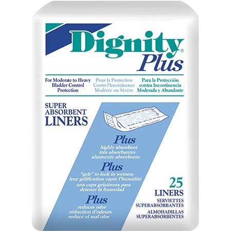 Dignity Plus Super Absorbent Liners