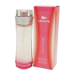 Lacoste Touch of Pink Eau De Toilette Spray 1.6 oz