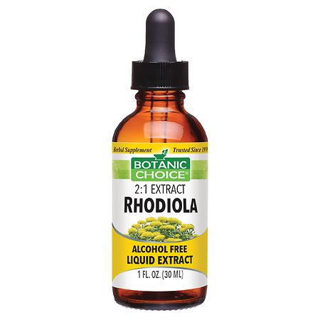 Botanic Choice Rhodiola Herbal Supplement Liquid - 1 oz.