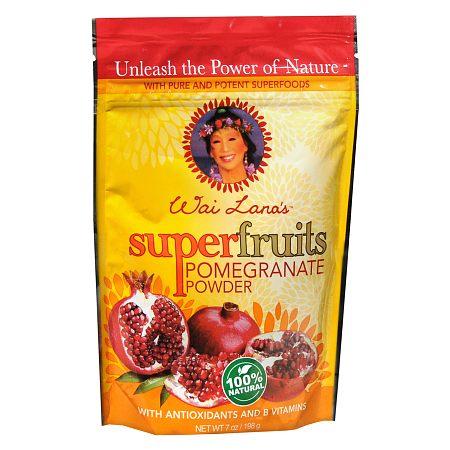 Wai Lana Super Fruits Powder Dietary Supplement Pomegranate