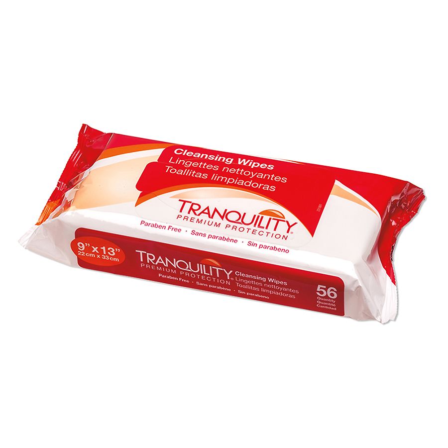 Tranquility Supersoft Cleansing Wipes 12-Pack