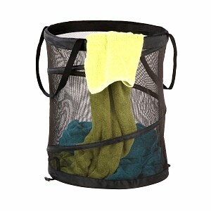 Honey Can Do Large Hamper, Black