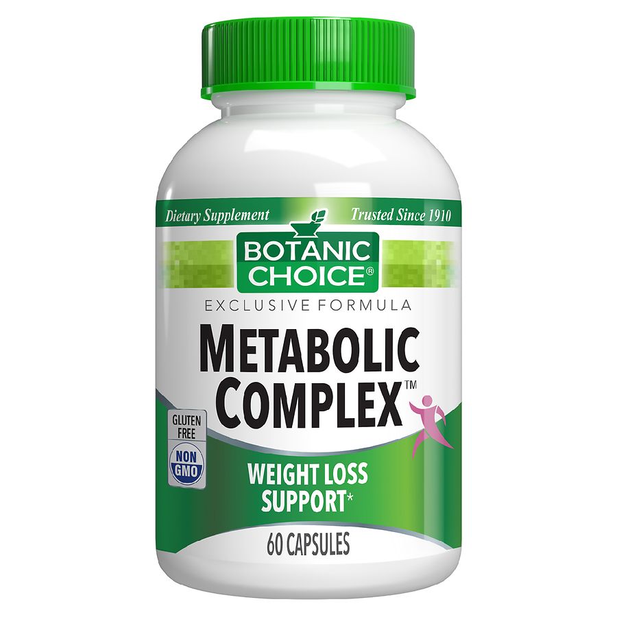 Botanic Choice Metabolic Complex Dietary Supplement Capsules Walgreens