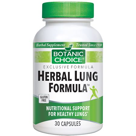 Botanic Choice Herbal Lung Formula Herbal Supplement Capsules - 30.0 Each