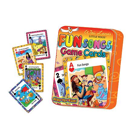 Wai Lana Little Yogis Fun Songs Game Cards