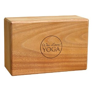 Wai Lana Teak Yoga Block 4-inch