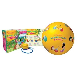 Wai Lana Green Little Yogis Stretch and Play Eco Ball