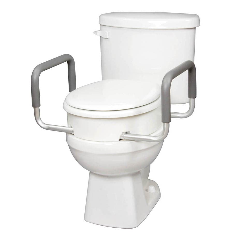 Carex Toilet Seat Elevator with Arms for Standard Toilets Walgreens