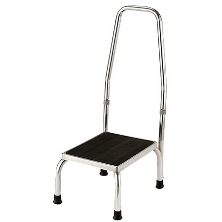 step stool with handle bar