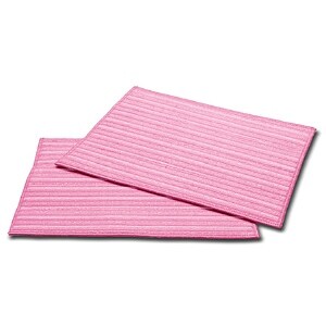 Haan Set of 2 Ultra-Microfiber Replacement Pads for SI-35, MS-30, SV-60 Pink