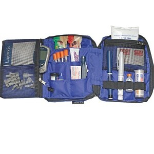 Medicool Dia-Pak Deluxe Diabetic Supply Organizer