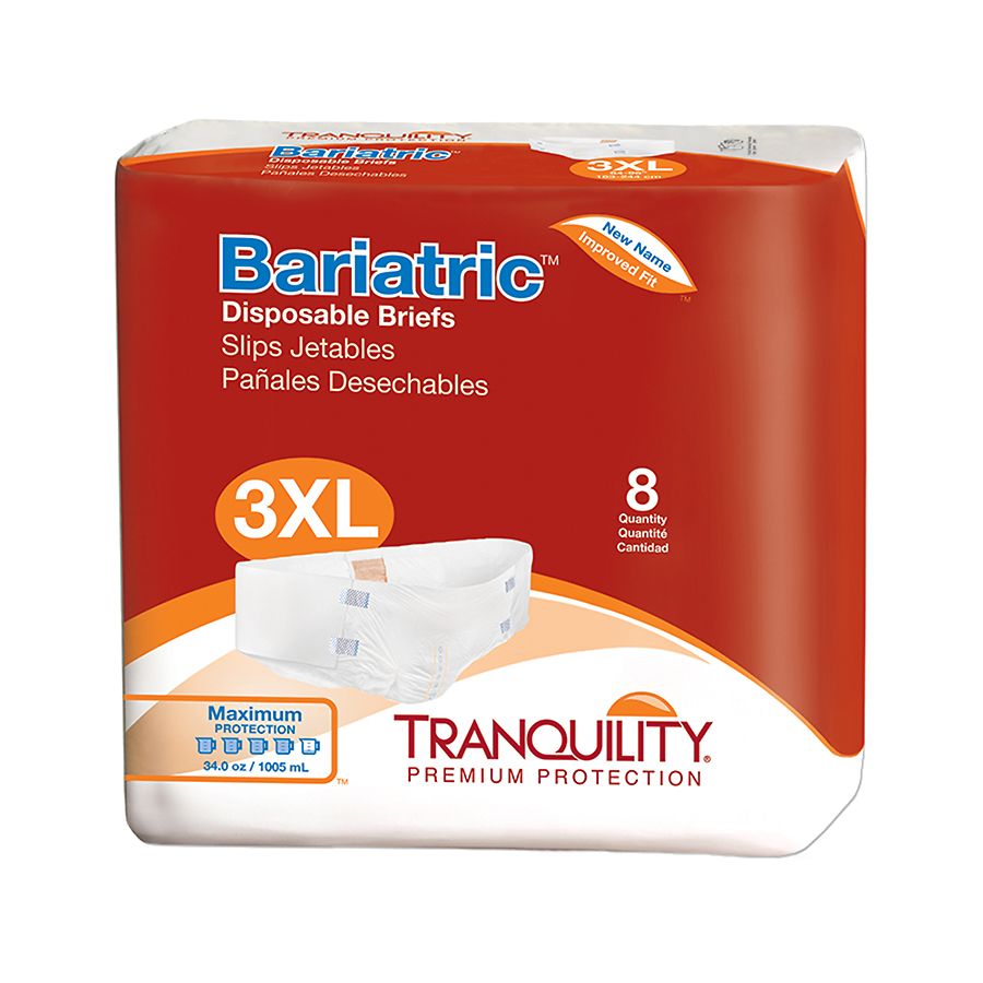 Tranquility Bariatric Disposable Brief Maximum Protection