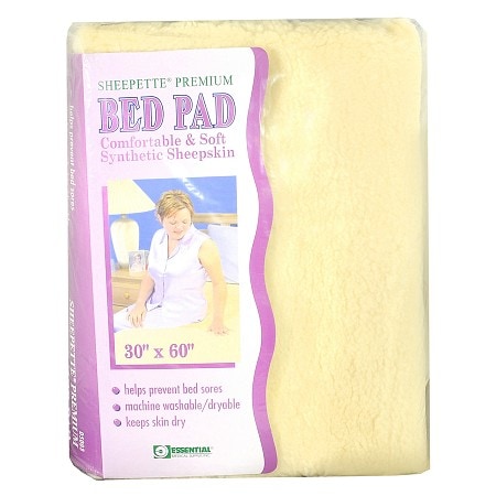 Essential Medical Sheepette Premium Bed Pad