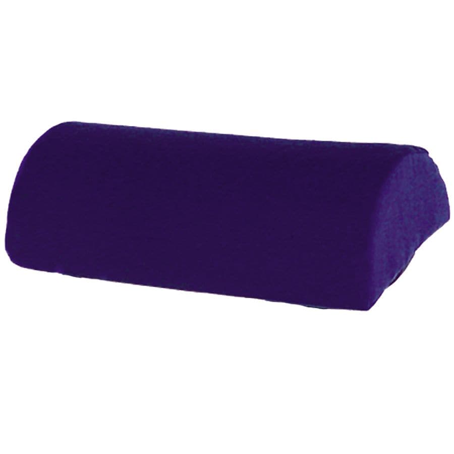 Essential Medical Half Roll Support Cushion 3 inch x 10 inch Dark Blue