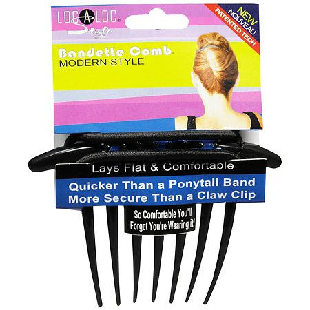 Loc A Loc Bandette Comb Black Walgreens