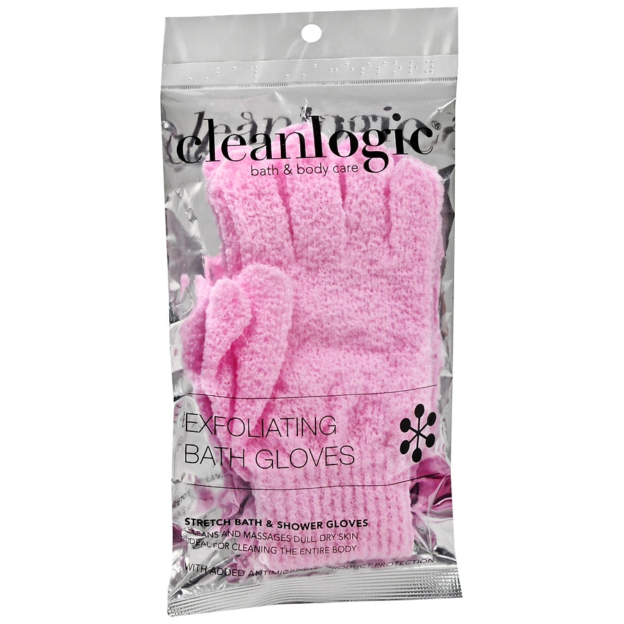 Cleanlogic Exfoliating Bath Gloves